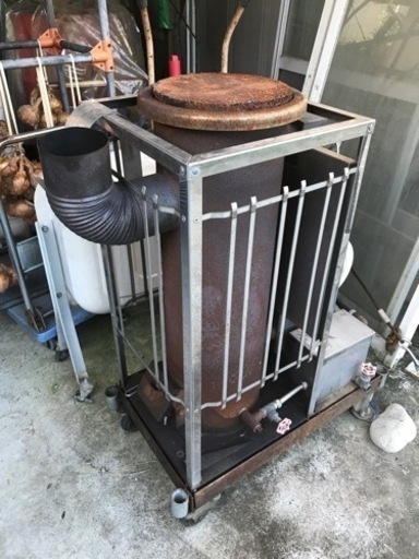 信州工業株式会社　廃油ストーブ