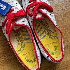 【未使用】Keds Music柄 キャンバススニーカーの画像