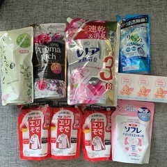 未使用洗剤柔軟剤せっけんベビーソープセット