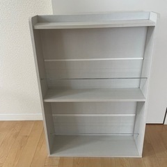 決まりました(美品) マガジンラック ミストグレー