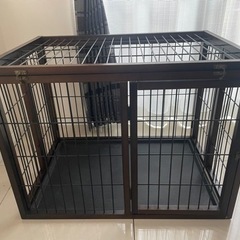 木製 おしゃれな犬小屋(室内用) 安価でお譲りいたします
