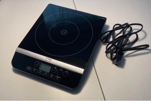 ティファール IH調理器 クッキングヒーター デイリーIH セラミックガラス製トッププレート ブラック