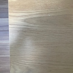 ダイニングテーブル（オーク材、幅120×奥75×高71cm）の画像