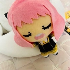 スパイファミリー　アーニャ&ボンド　おひるねぬいぐるみ　ラストワンの画像