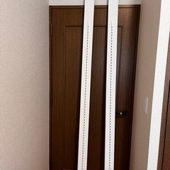 【簡単隙間収納DIY】ラブリコとブランケット付き2x4木材