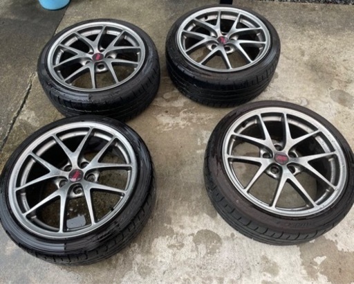 WRXSTI VAB typeS純正BBSホイール