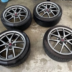 WRXSTI VAB typeS純正BBSホイール