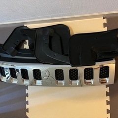 デリカd5　純正　グリル　マットガード　