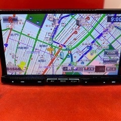 KENWOOD 最上級 MDV-727DT フルセグTV 新品バックカメラ付き け-1
