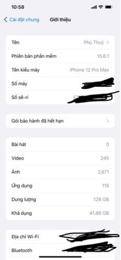 携帯電話/スマホ Iphone 12 pro max 128gb