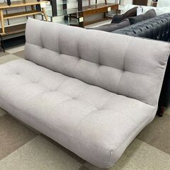 ?2Pソファ ?定価￥59,000? 合わせやすいグレーカラー ファブリック素材 ?4878