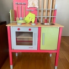 木製　おままごとキッチン