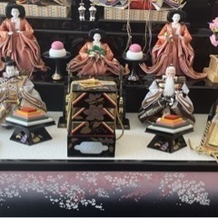 【美品】豪華3段雛人形 節句 台座も含みますの画像