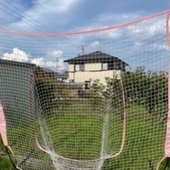 バッティング　トス　マシーン　とネット