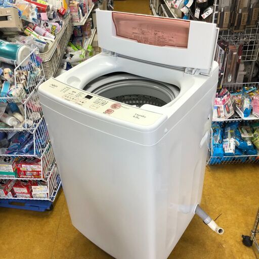 2019年製 AQUA 全自動洗濯機 AQW-KS6H 6K