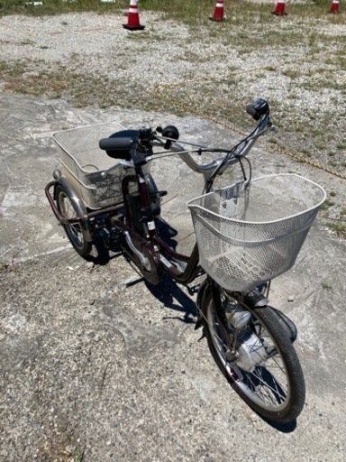 中古　電動アシスト　三輪自転車