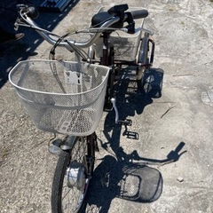 中古 電動アシスト 三輪自転車