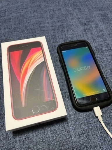 【第2世代】iPhoneSE 64GB レッド MHGR3J/A A2296【国内版 SIMフリー】
