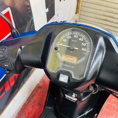【低走行】ホンダ タクトベーシック 青 AF79 走行4千km ローン分割払い可 配送可 千葉県木更津市発 の画像
