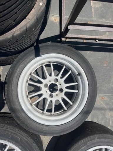 PIAA FR7 15インチ 8J+5？　PCD100 4穴　3本　