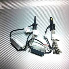 H1 LEDヘッドライト◇ヒートリボン冷却式◇新品◇2本セット◇30W 3200LM 6000K◇の画像