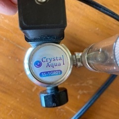 アクアリウム　CO2レギュレーター　インラインの画像