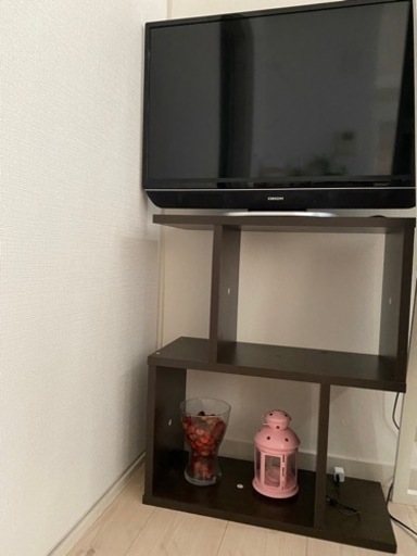 テレビ32型 17年製 テレビ台 リモコン付き