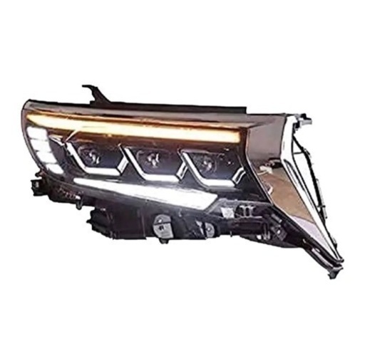 プラド150後期　三眼ヘッドライト