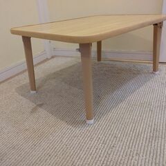 木目調折りたたみテーブル 6045の画像