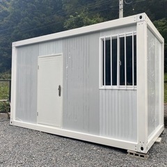 組み立てプレハブ　2坪程度　倉庫　物置