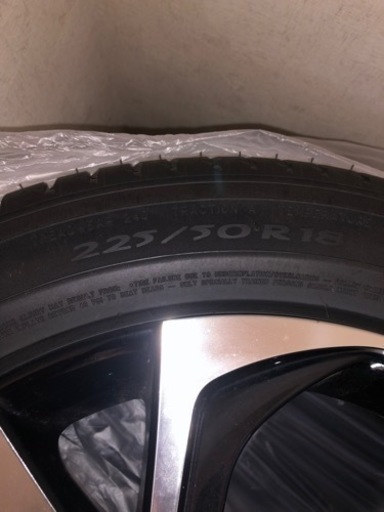 新品同様★トヨタCHRホイール・タイヤ４本セット