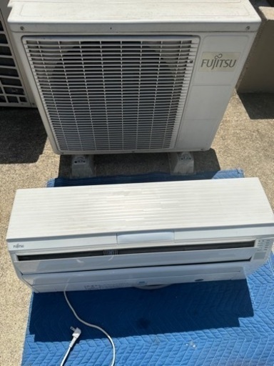 富士通　6畳用　掃除機能付き　標準取付工事込み