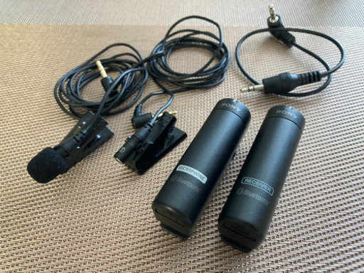 【美品！超お得！】SONYワイヤレスマイク＋オーディオテクニカ小型マイク×2本セット