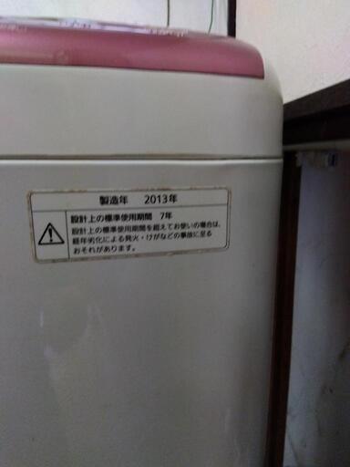 2013年洗濯機です