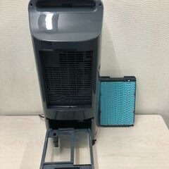 受け渡し決まりました★2021年製★THREEUP/スリーアップ 加湿機能付 温冷風扇 ヒート&クール HC-T2102★ホワイト/扇風機/冷風/送風/加湿/温風モード/家電/動作確認済み/福岡市東区/直接来店大歓迎★の画像