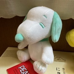 スヌーピー&ウッドストック　マスコットぬいぐるみセットの画像