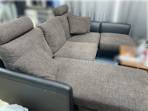 LOWYA 3人がけ　カウチソファ