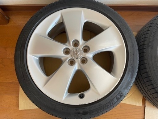 30プリウス　純正ツーリングホイールMichelinタイヤ付き