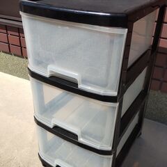 収納ケース　深型３段の画像