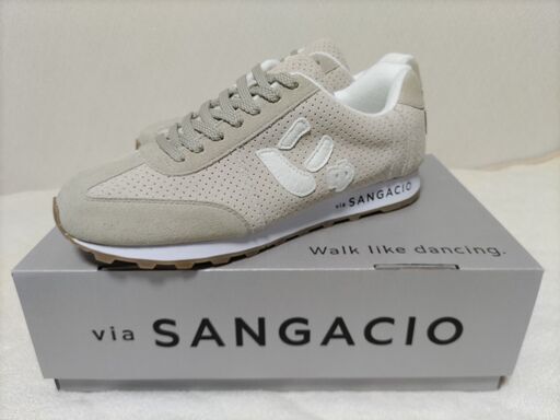 【抽選販売品】via SANGACIO にゅ～ずMOM『GREIGE』27.0cm