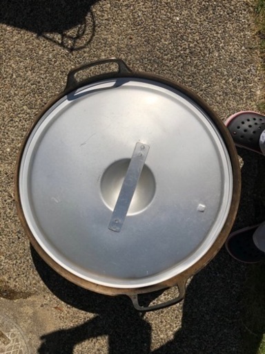 真鍮大鍋重さの質問約13kg! 確認後の取り引きOK！他の投稿も確認してね！