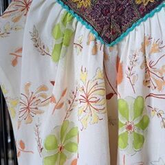 アジアン　チュニック　Mサイズの画像