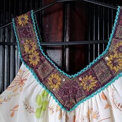 アジアン　チュニック　Mサイズの画像