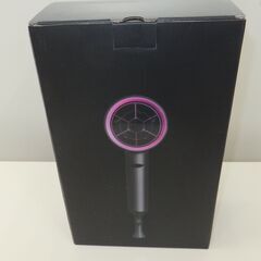 【新品・未使用品】ヘアドライヤー 大風量 速乾 マイナスイオン 1300W 57℃恒温 3段階調整 サロン級 超軽量 折り畳み式 コンパクト 過熱保護 ノズル付き (グレー・パープル)管理No2の画像