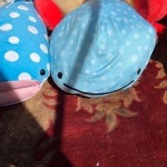 大きめぬいぐるみ　6個の画像