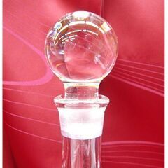 【デキャンタ クリスタル RCR】高さ27.5cm 24％PbO イタリア製 デカンタ カラッファ キャラフェ カラフェROYAL CRYSTAL ROCK ロイヤルクリスタルロック 札幌市 清田区 平岡の画像