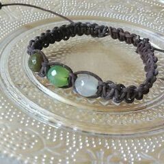 マクラメブレスレット（天然石）Ⅰ