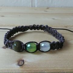 マクラメブレスレット（天然石）Ⅰの画像