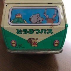 【SALE】ブリキのおもちゃ‼️ワーゲンバス‼️どうぶつバスの画像