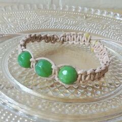 マクラメブレスレット（天然石）Ⅱ